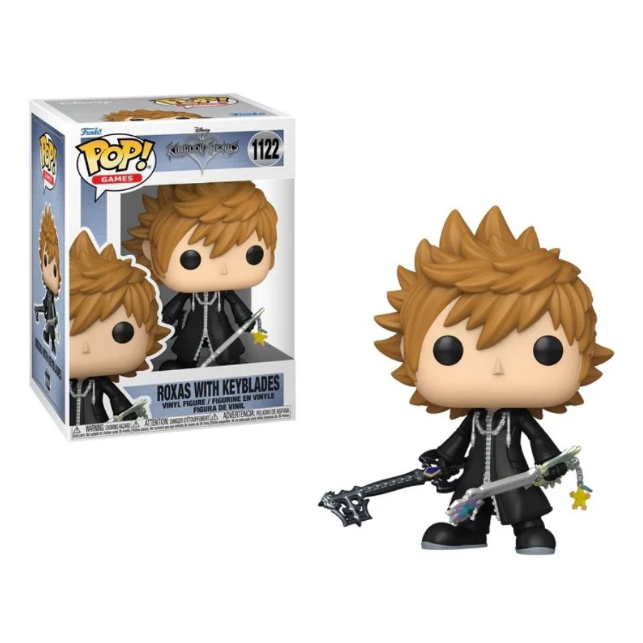 KINGDOM HEARTS - POP Games N° 1122 - Roxas avec Keyblades
