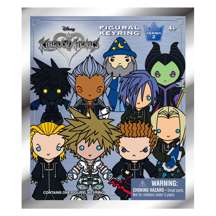 DISNEY KINGDOM HEARTS - Series 2 - 3D Foam Bag Clip