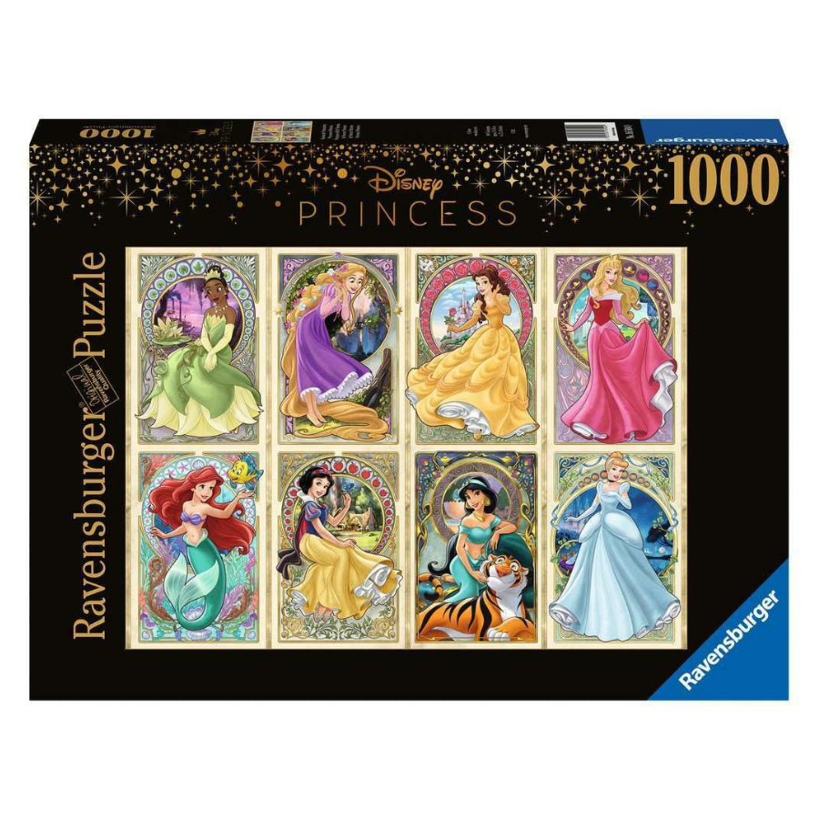 DISNEY - Puzzle Collector's Edition 1000P - Princesses Art Nouveau