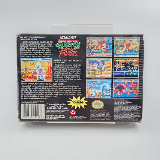 Teenage Mutant Ninja Turtles Tournament Fighters - Super Nintendo
