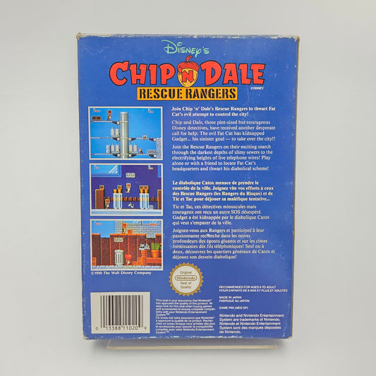 Chip 'n Dale Rescue Rangers - Nintendo Entertainment System