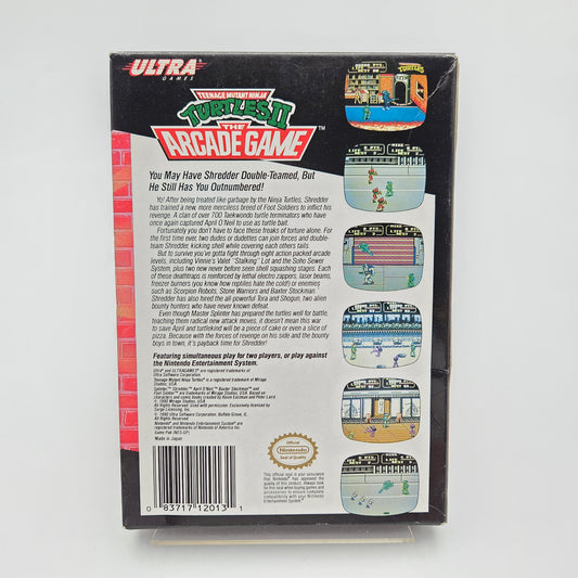 Teenage Mutant Ninja Turtles 2 The Arcade Game - Nintendo Entertainment System