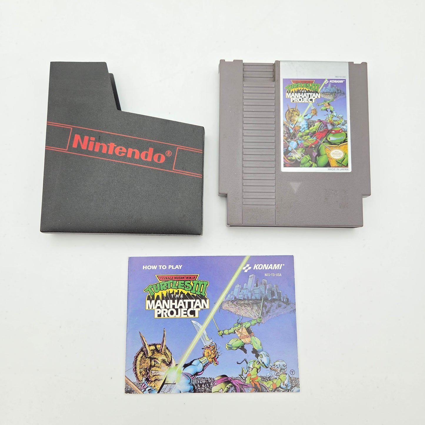 Teenage Mutant Ninja Turtles 3 The Manhattan Project - Nintendo Entertainment System