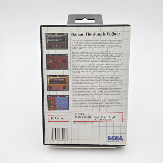 Danan The Jungle Fighter - Master System