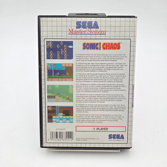 Sonic the Hedgehog Chaos - Master System