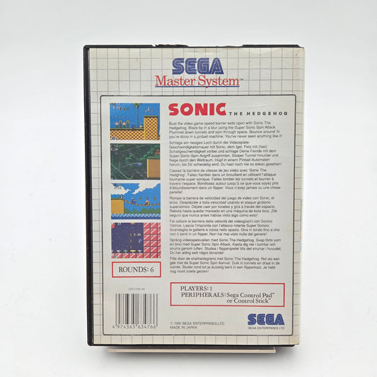 Sonic The Hedgehog - Master System