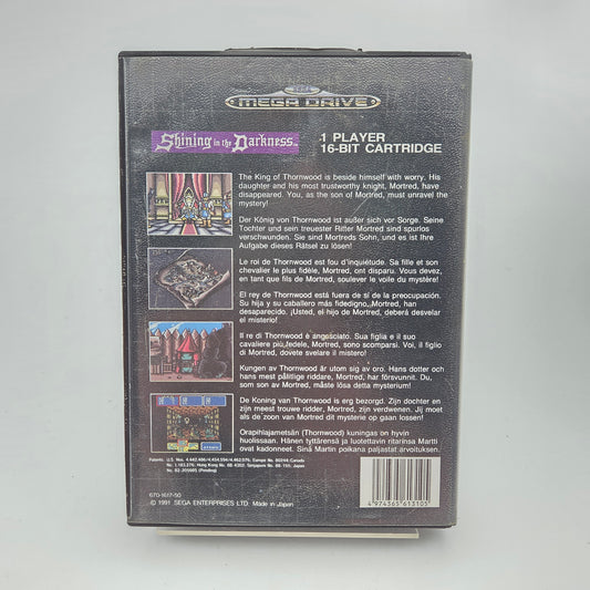 Shining in the Darkness - Mega Drive