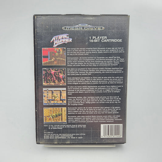 Atomic Runner - Mega Drive