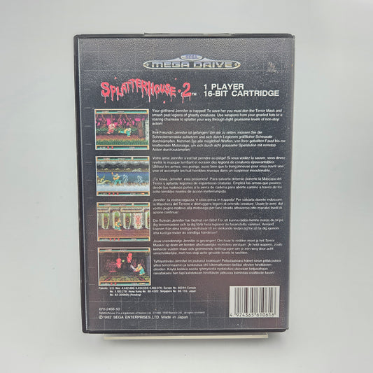 Splatterhouse 2 - Mega Drive