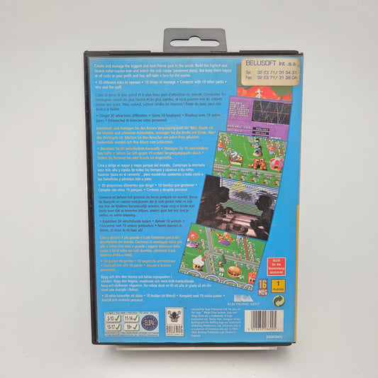 Theme Park - Mega Drive