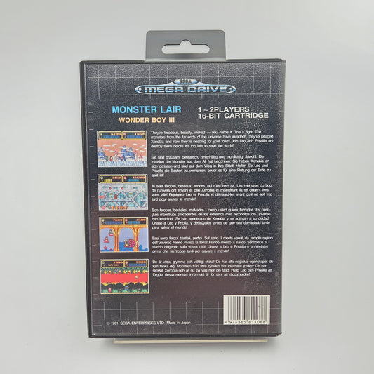 Wonder Boy III Monster Lair - Mega Drive