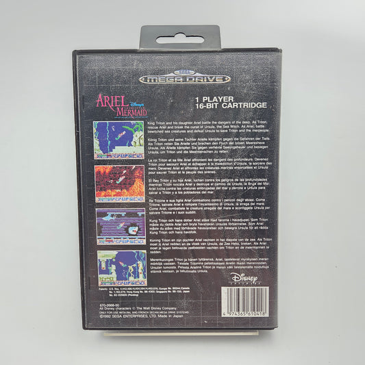 Ariel The Little Mermaid - Mega Drive