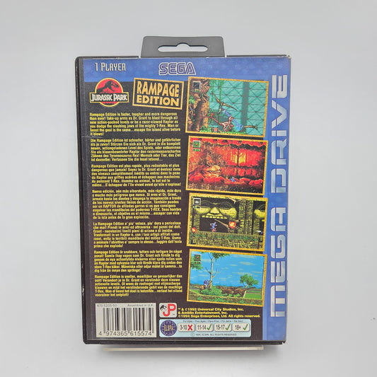 Jurassic Park Rampage Edition - Mega Drive