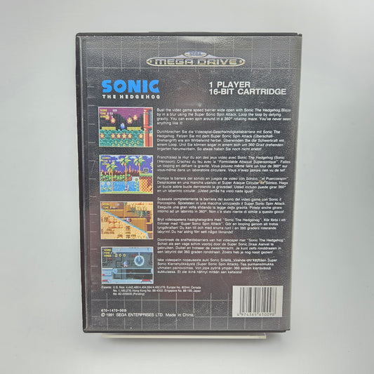 Sonic The Hedgehog - Mega Drive