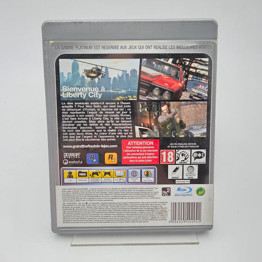 Grand Theft Auto IV - Playstation 3