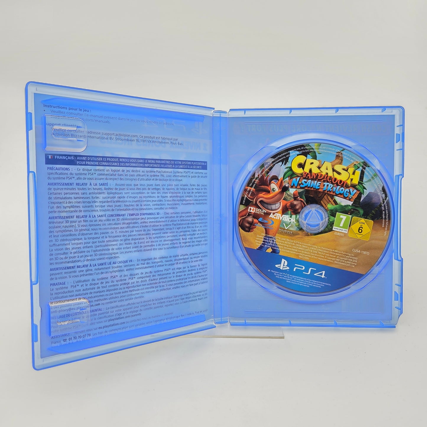 Crash Bandicoot N'sane Trilogy - Playstation 4