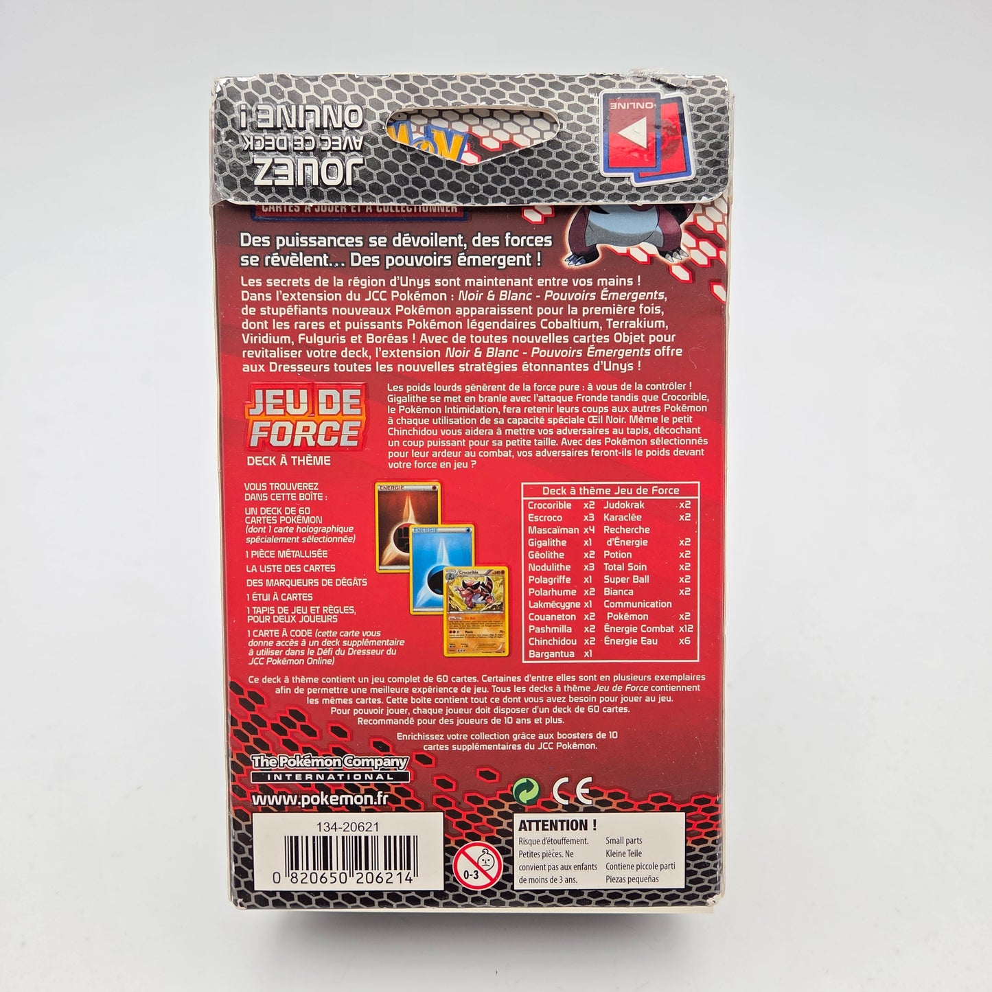 Pokémon - Black & White Emerging Powers Deck | FR