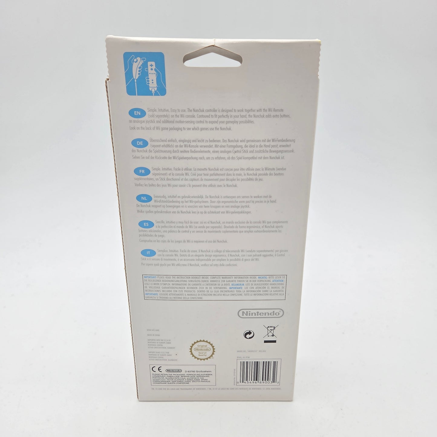 Nunchuk - Nintendo Wii