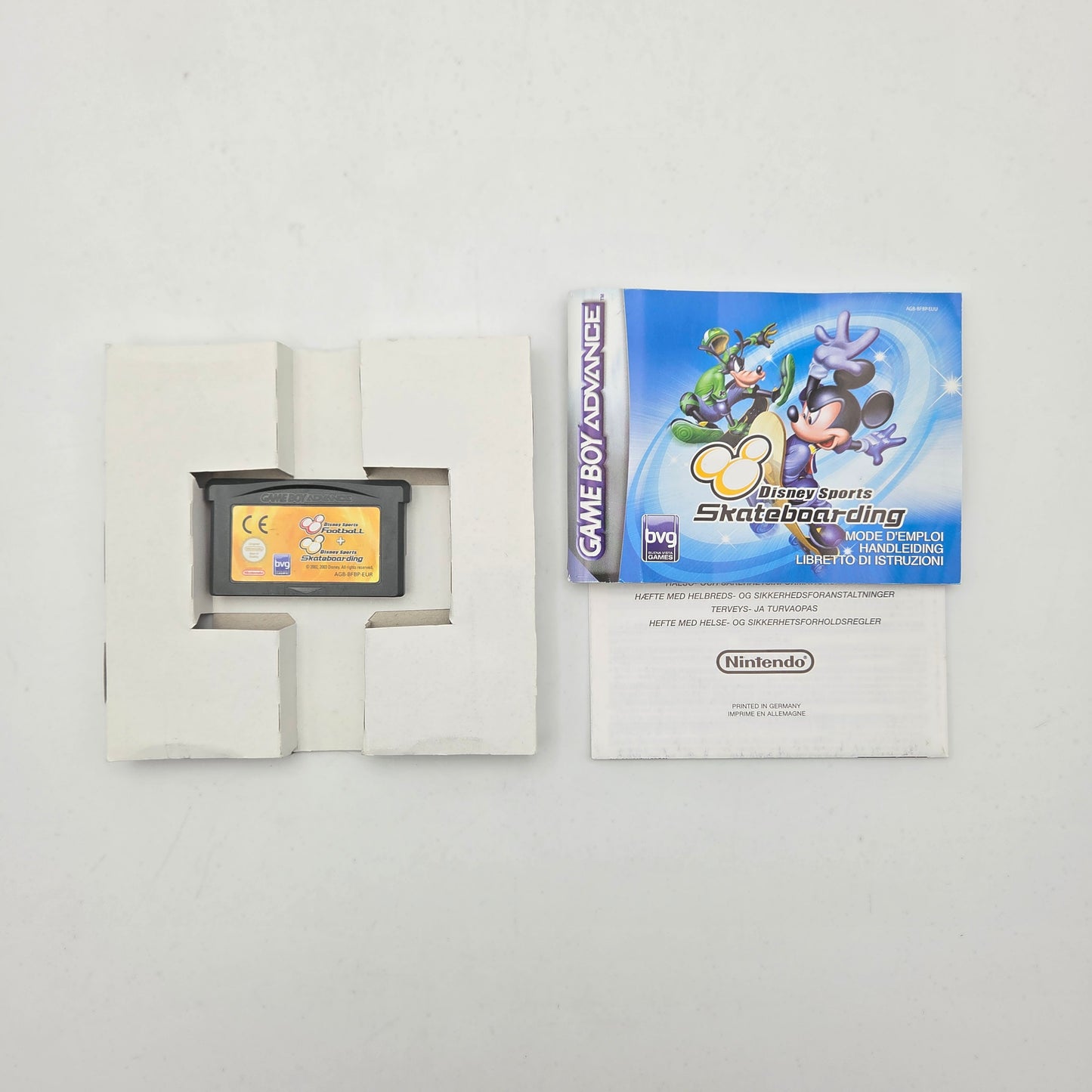 Disney Sports Skateboarding + Football - Gameboy Advance