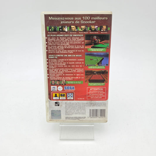 World Snooker Challenge 2006 - Playstation Portable