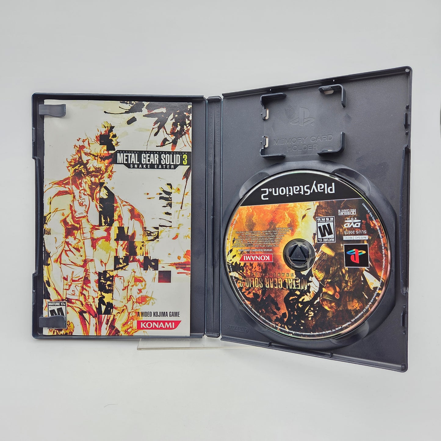 Metal Gear Solid 3 Snake Eater - Playstation 2 NTSC