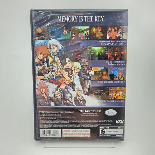 Kingdom Hearts Re: Chain of Memories - Playstation 2 NTSC