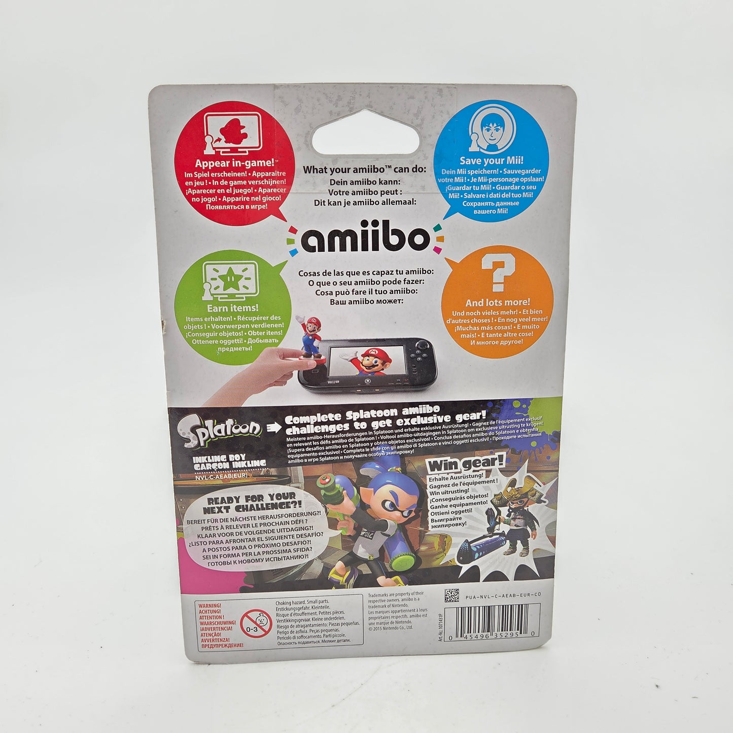 Inkling Boy Amiibo - Splatoon