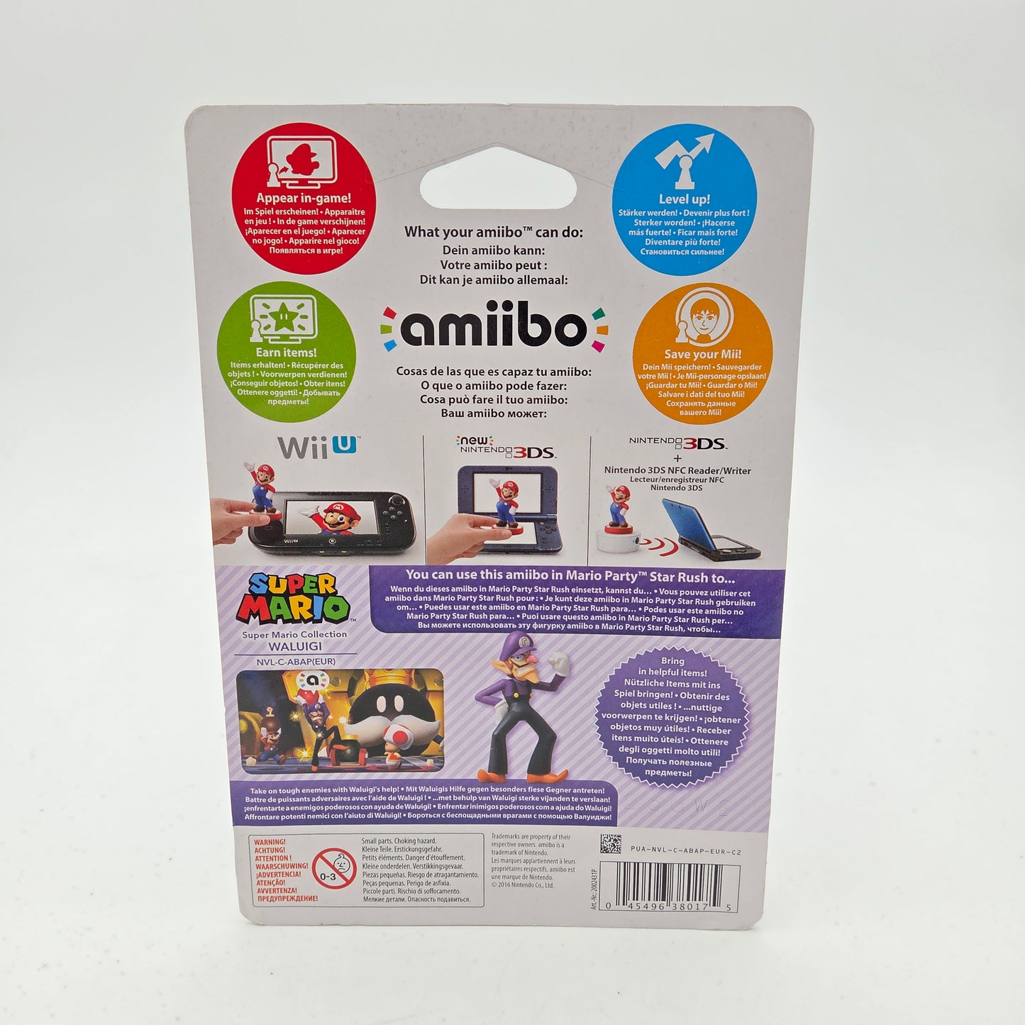 Waluigi Amiibo - Super Mario