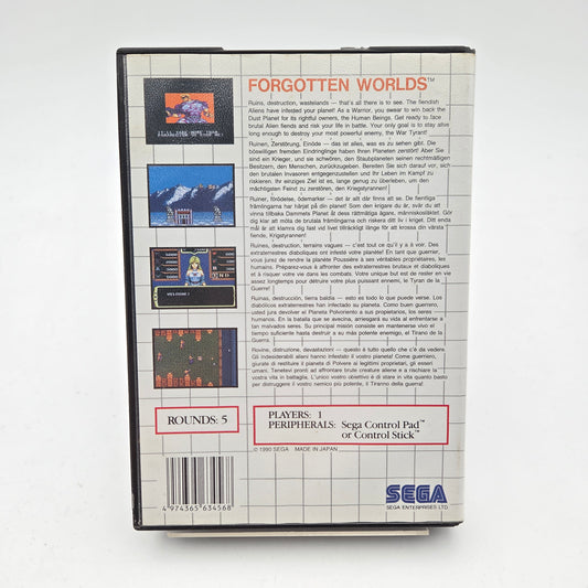 Forgotten Worlds - Master System