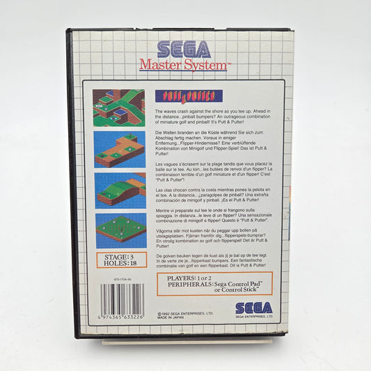 Putt & Putter - Master System