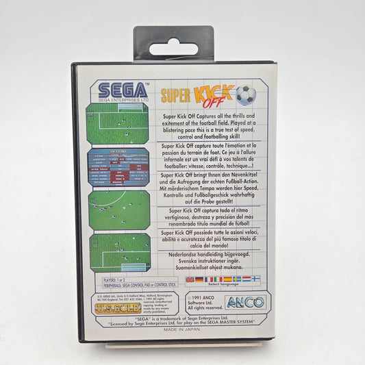 Super Kick Off - Master System