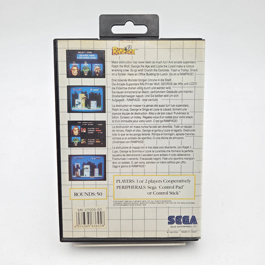 Rampage - Master System