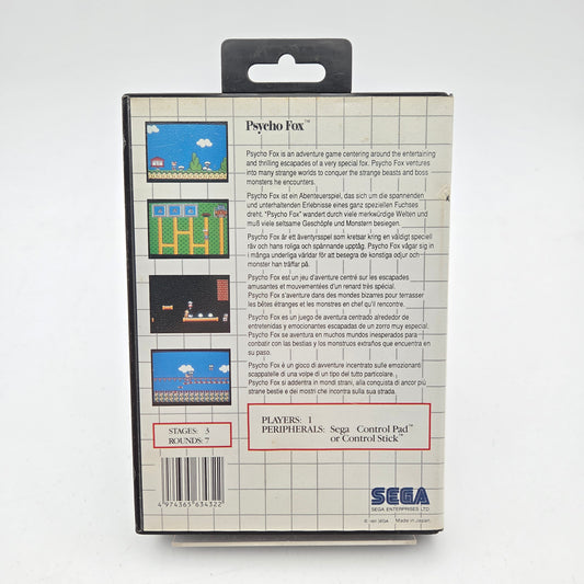 Psycho Fox - Master System