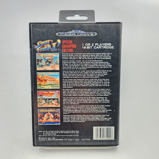 Street Fighter II - Mega Drive