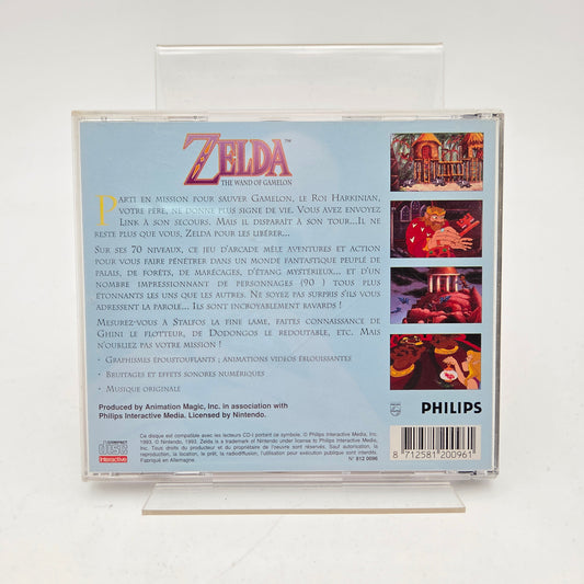 ZELDA THE WAND OF GAMELON - PHILIPS CDI