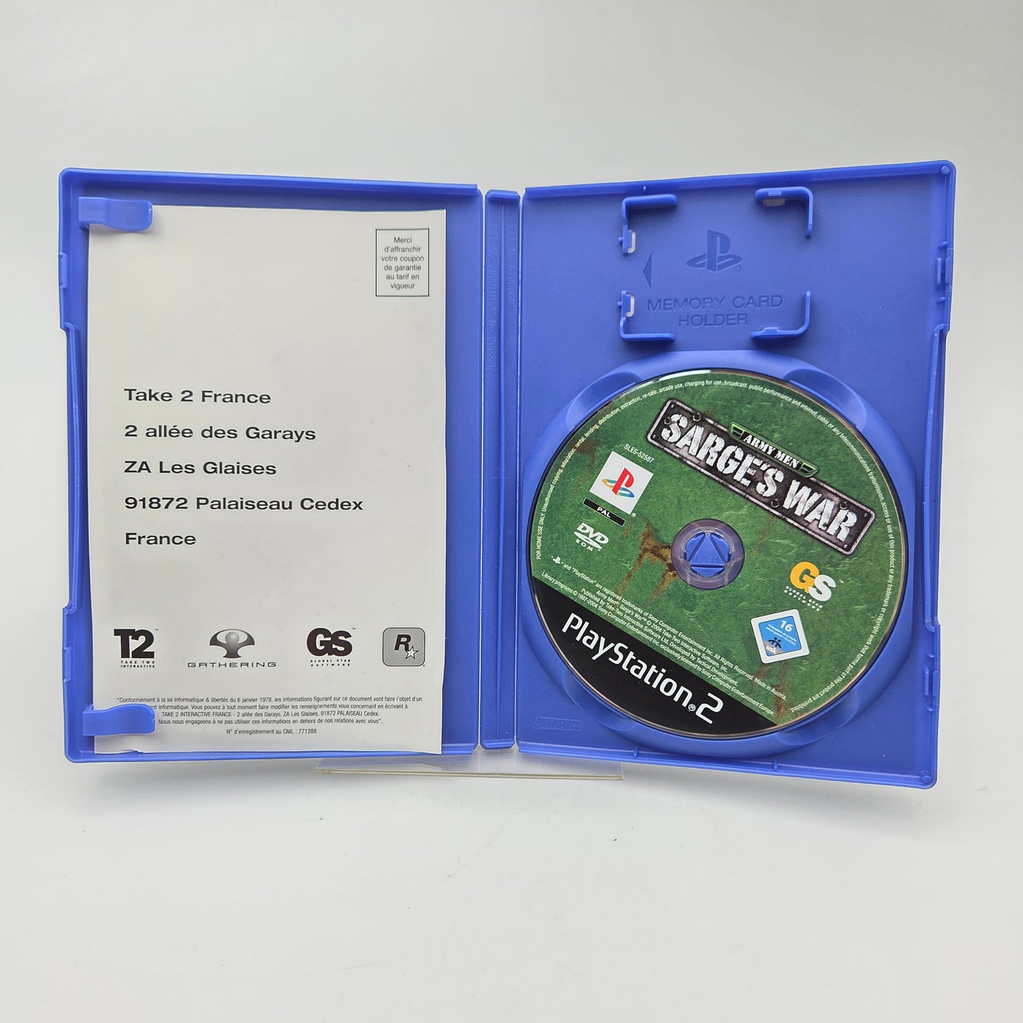 ARMY MEN SARGE'S WAR - PLAYSTATION 2