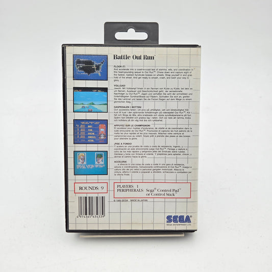 BATTLE OUT RUN - MASTER SYSTEM