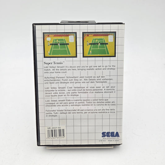 SUPER TENNIS - MASTER SYSTEM