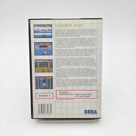 DYNAMITE DUKE - MASTER SYSTEM