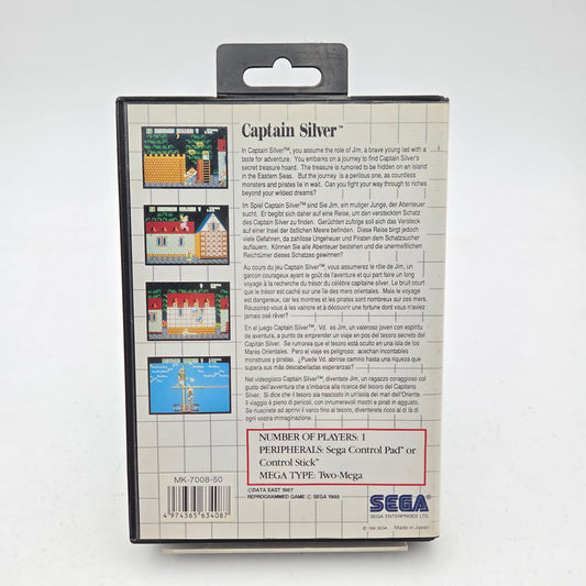 CAPTAIN SILVER - MASTER SYSTEM