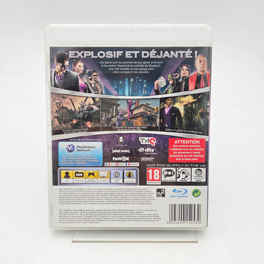 SAINTS ROW THE THIRD - PLAYSTATION 3