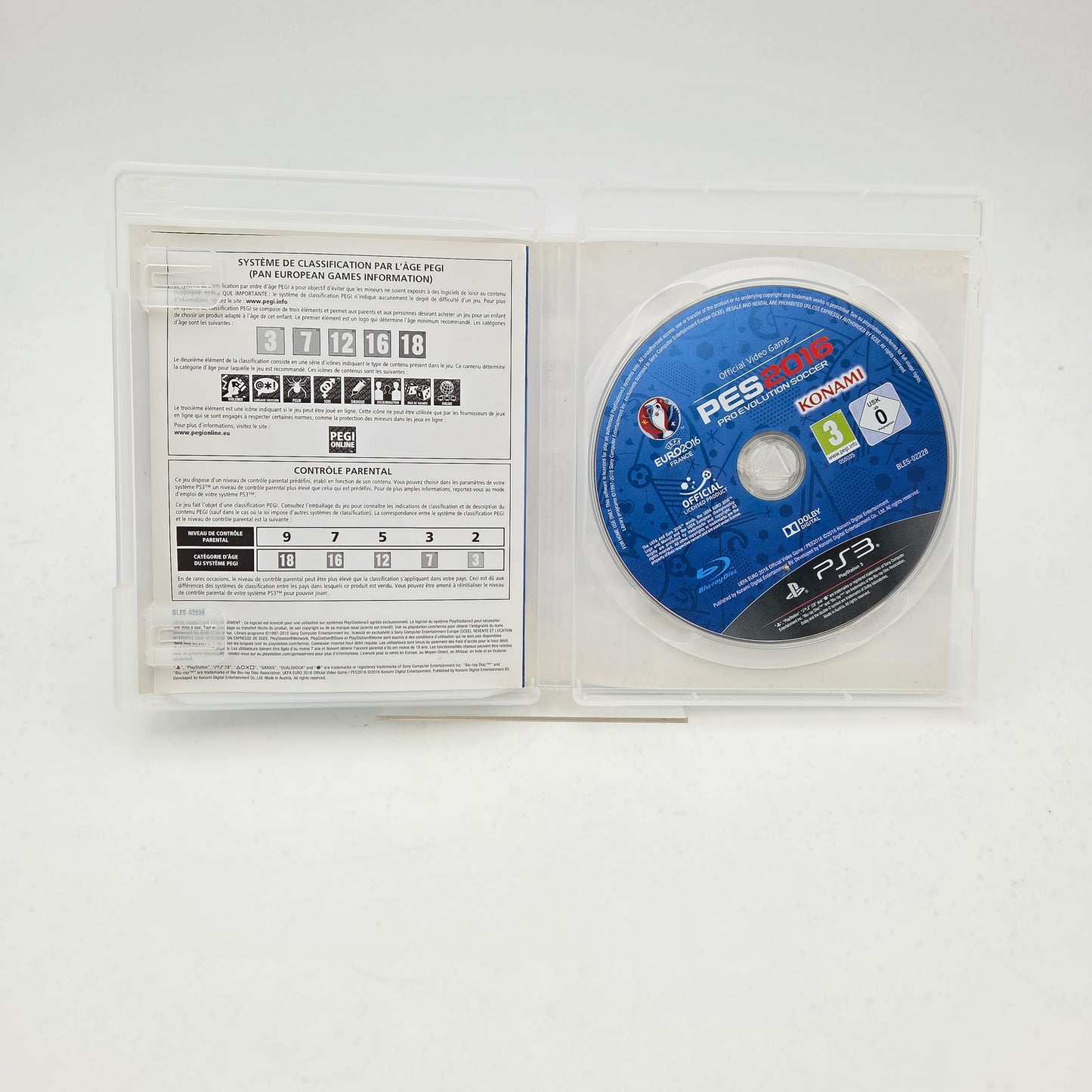 PRO EVOLUTION SOCCER 2016 EURO 2016 - PLAYSTATION 3