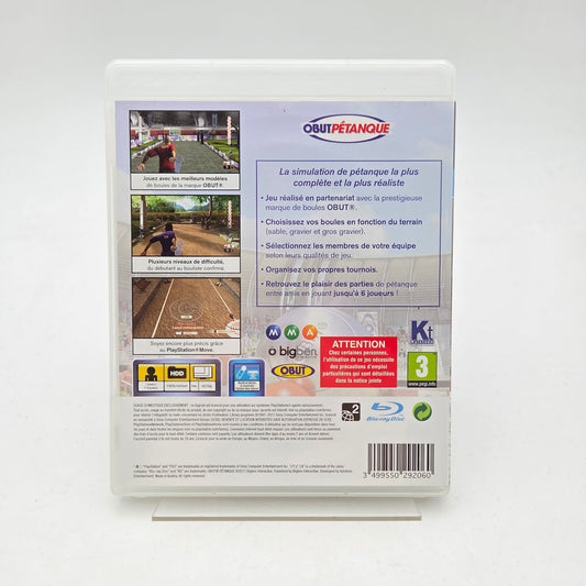 OBUT PETANQUE - PLAYSTATION 3