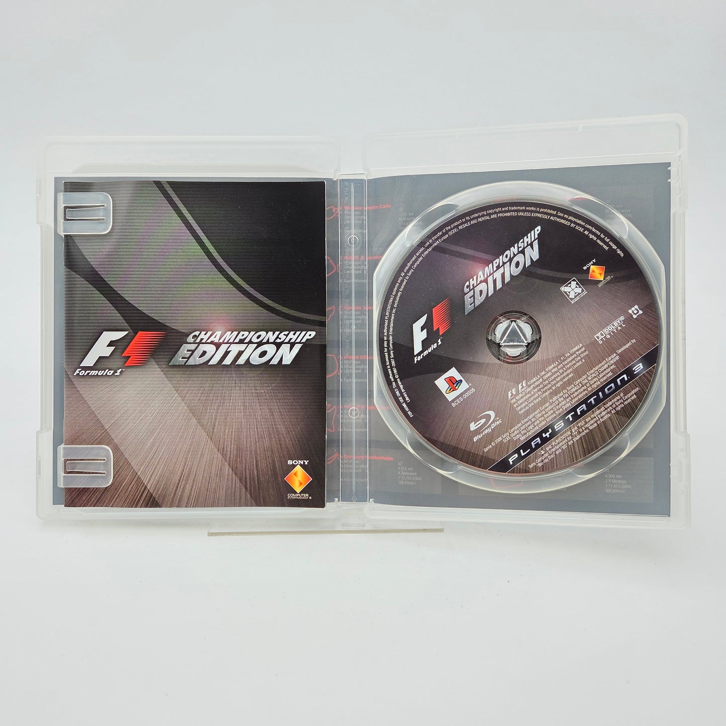 FORMULA ONE CHAMPIONSHIP EDITION - PLAYSTATION 3