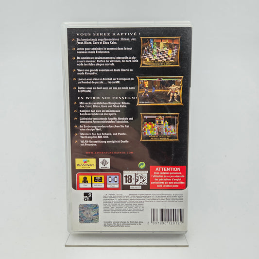 MORTAL KOMBAT UNCHAINED - PLAYSTATION PORTABLE