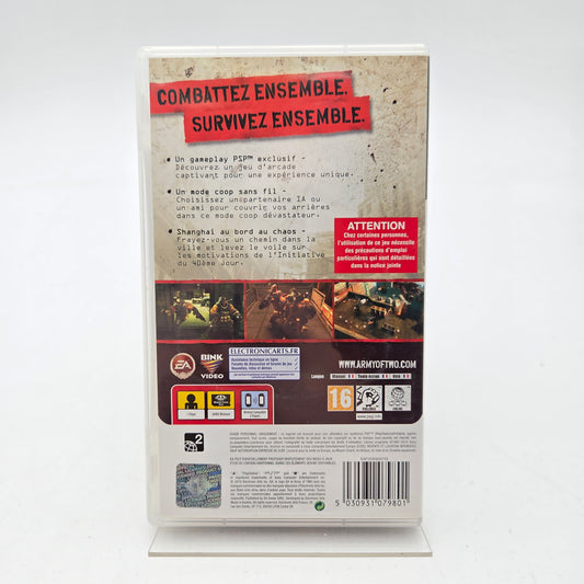 ARMY OF TWO LE 40EME JOUR - PLAYSTATION PORTABLE