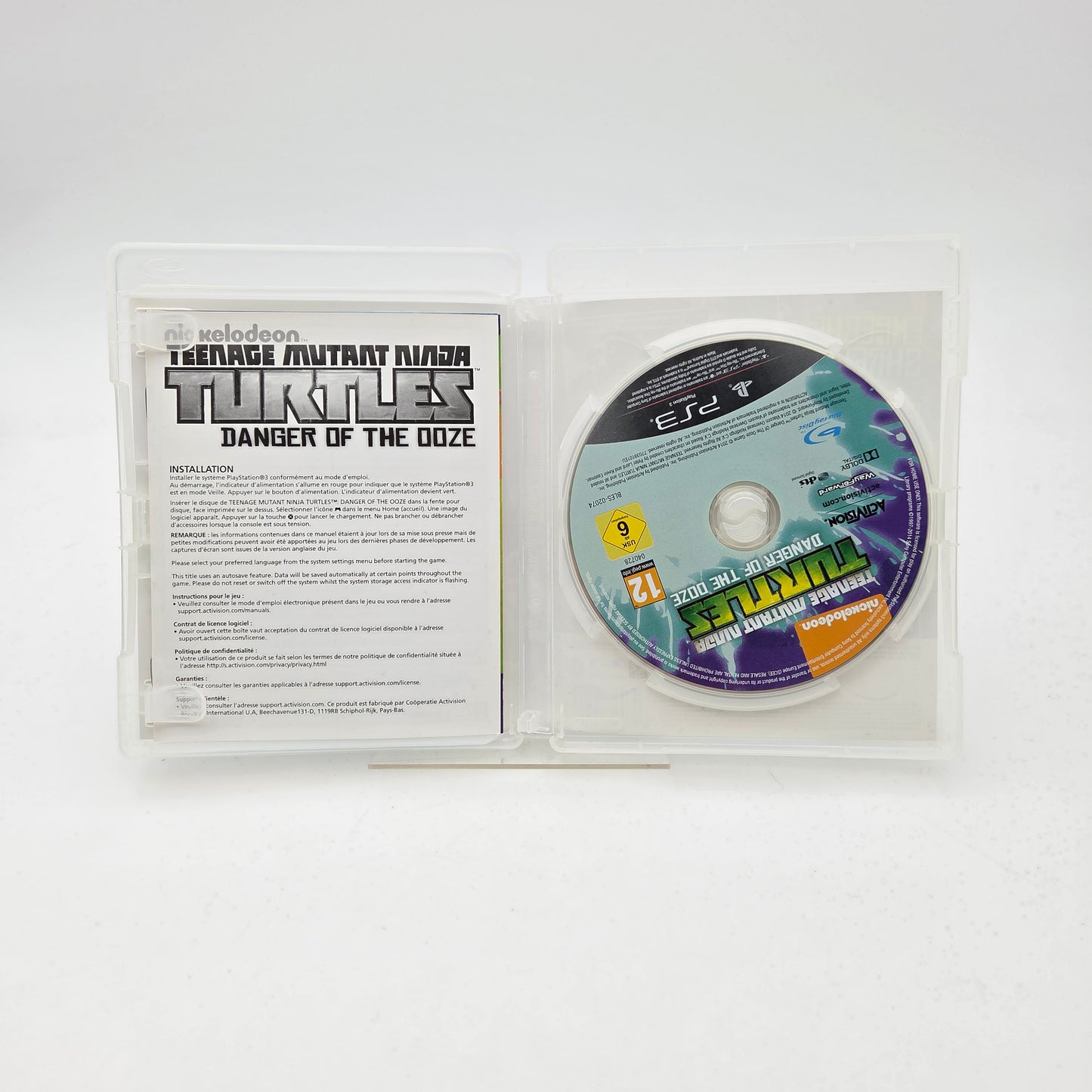 TEENAGE MUTANT NINJA TURTLES DANGER OF THE DOZE - PLAYSTATION 3
