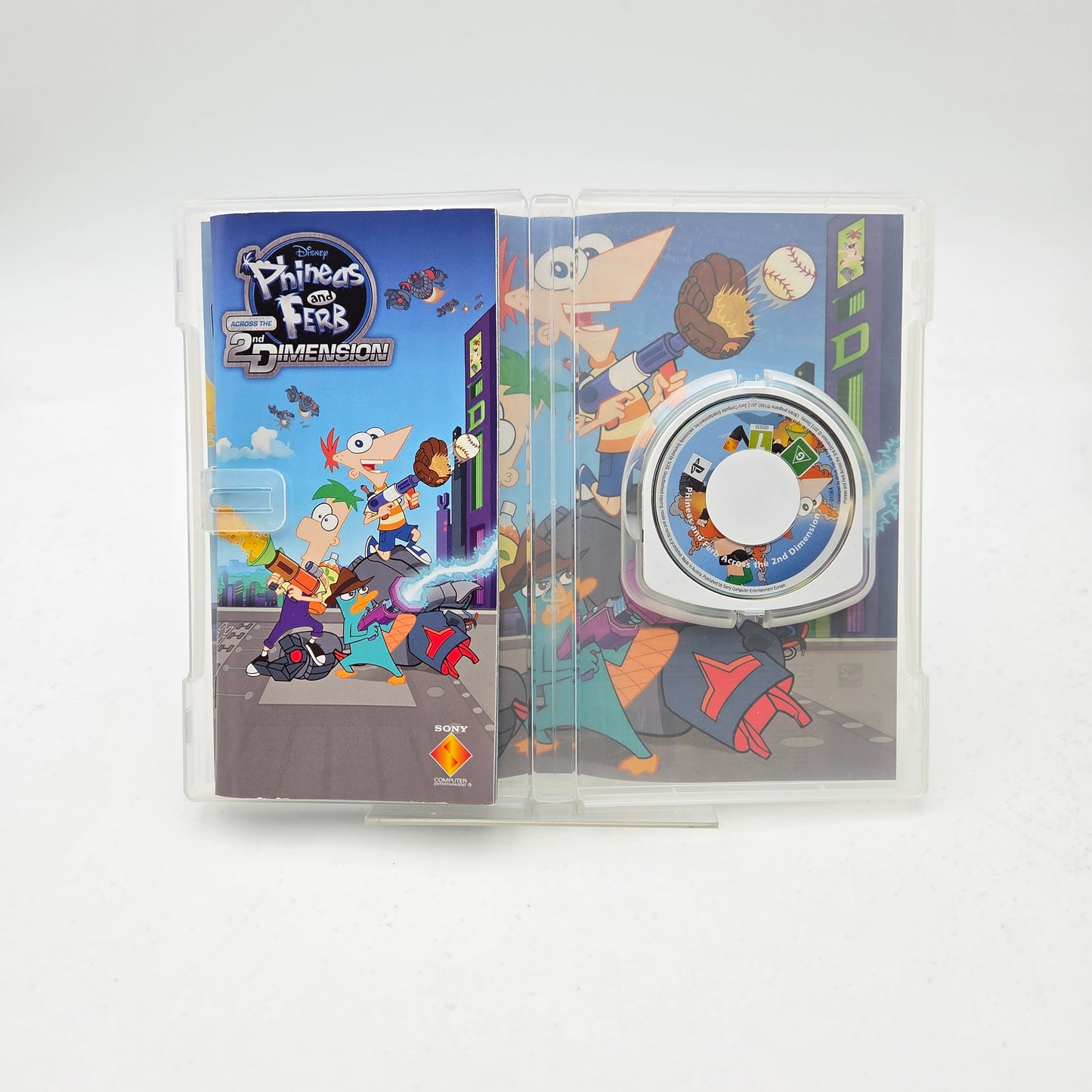 PHINEAS AND FERB ACROSS THE 2ND DIMENSION - PLAYSTATION PORTABLE