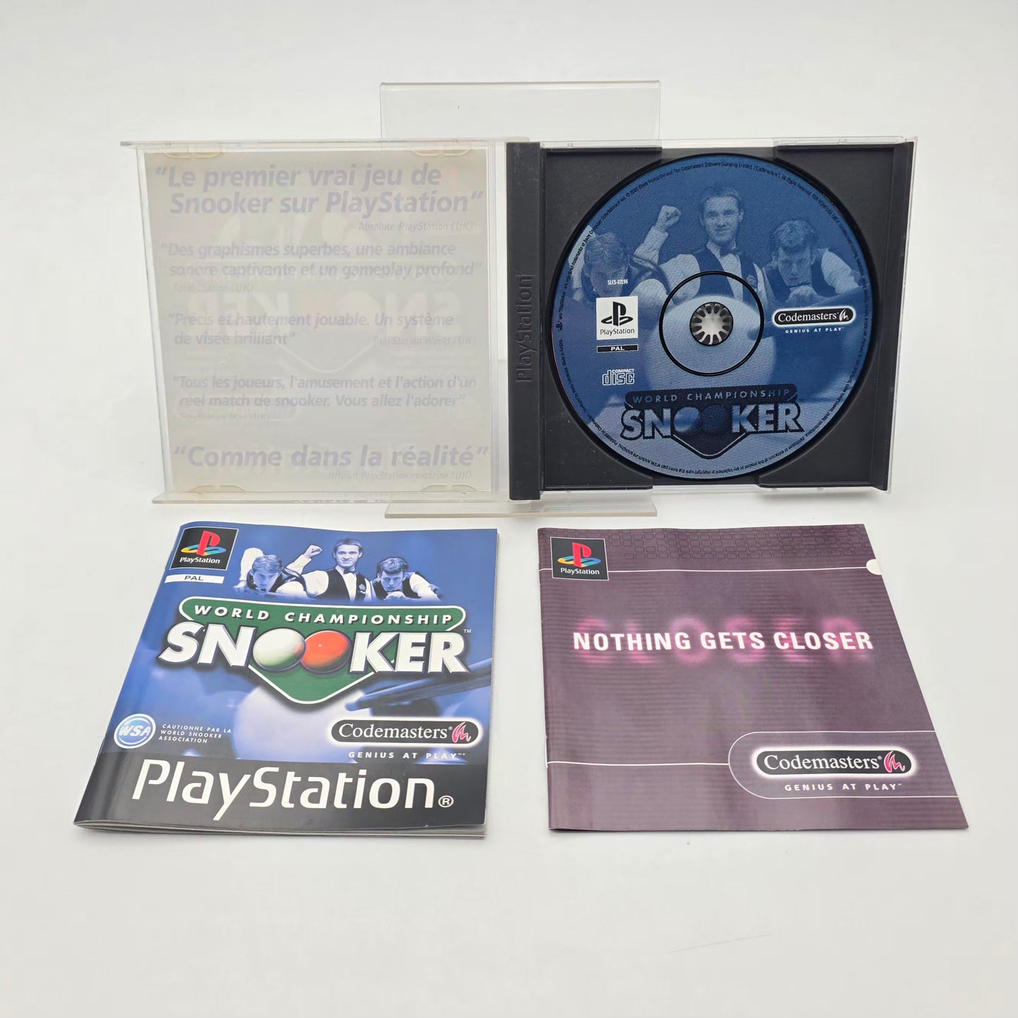 WORLD CHAMPIONSHIP SNOOKER - PLAYSTATION 1
