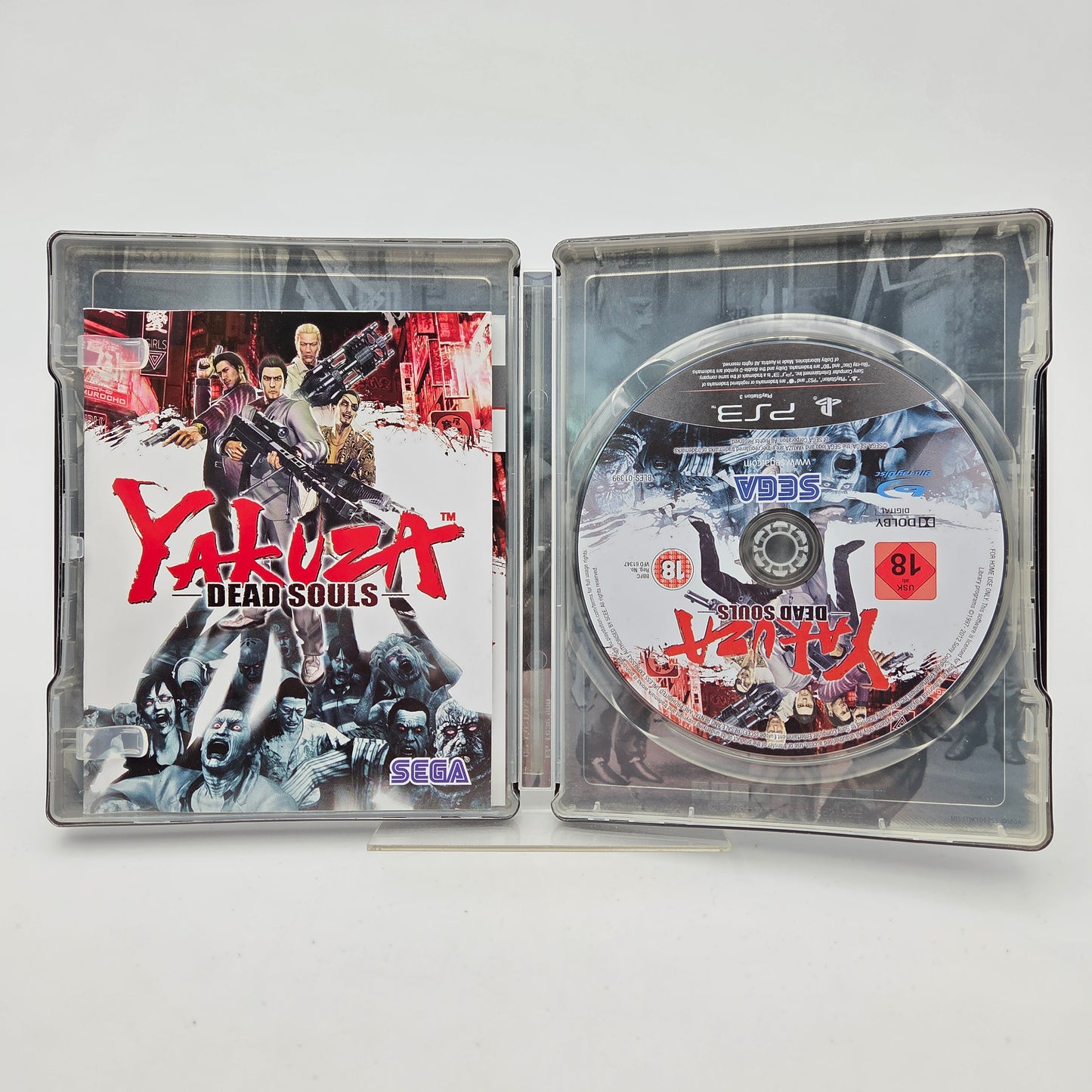 YAKUZA DEAD SOULS STEELBOOK - PLAYSTATION 3